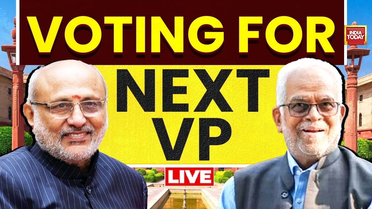 Vice President Election Voting LIVE | 96% Turnout Till 3 PM | NDA Plans Celebration Dinner