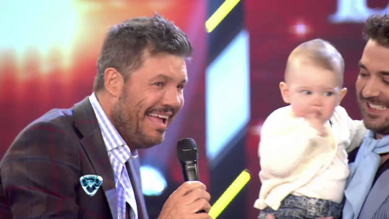 Showmatch 2014 - ¿Se convierte en animador infantil? Mirá cómo le habló Tinelli a Olivia Alfonso