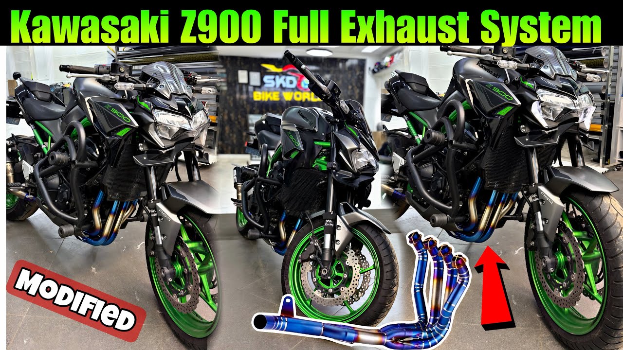 Z900 Full Exhaust Upgrade | Full Titanium Finish I Installed an SC-CRT on My Z900… BIG MISTAKE 