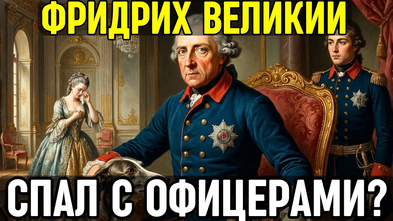 ФРИДРИХ ВЕЛИКИЙ: Как &laquo;ОТЕЦ&raquo; Пруссии кастрировал СВОИХ солдат, спал с офицерами и ненавидел женщин!