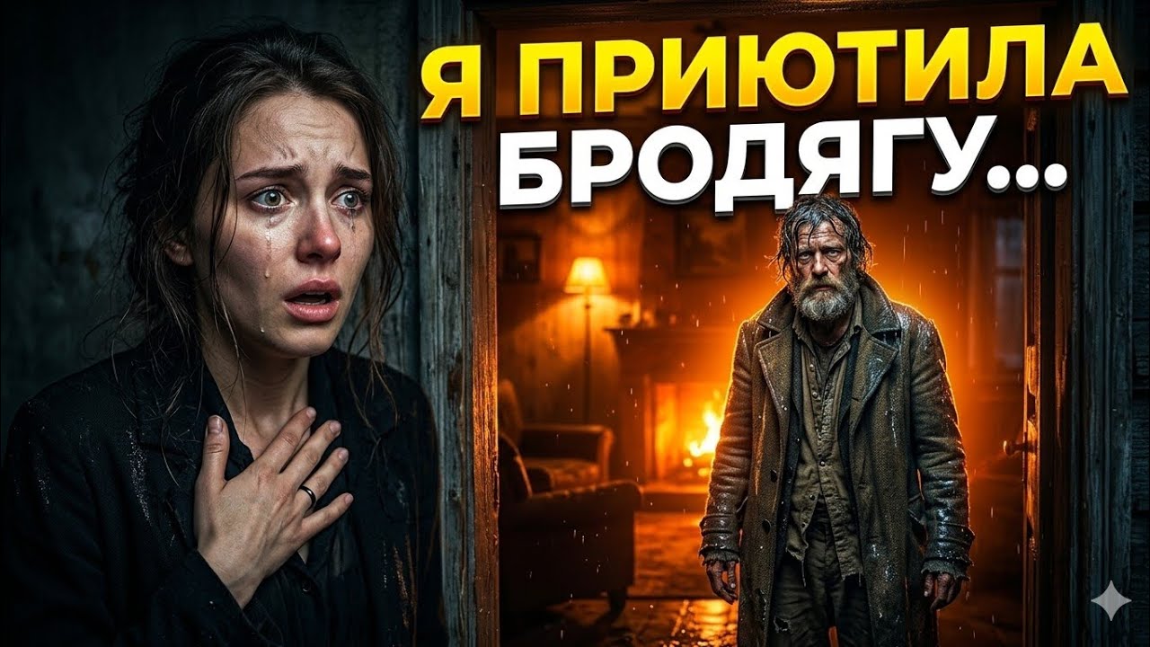 Вдова приютила бродягу в дождливую ночь… но вернувшись домой, она была шокирована