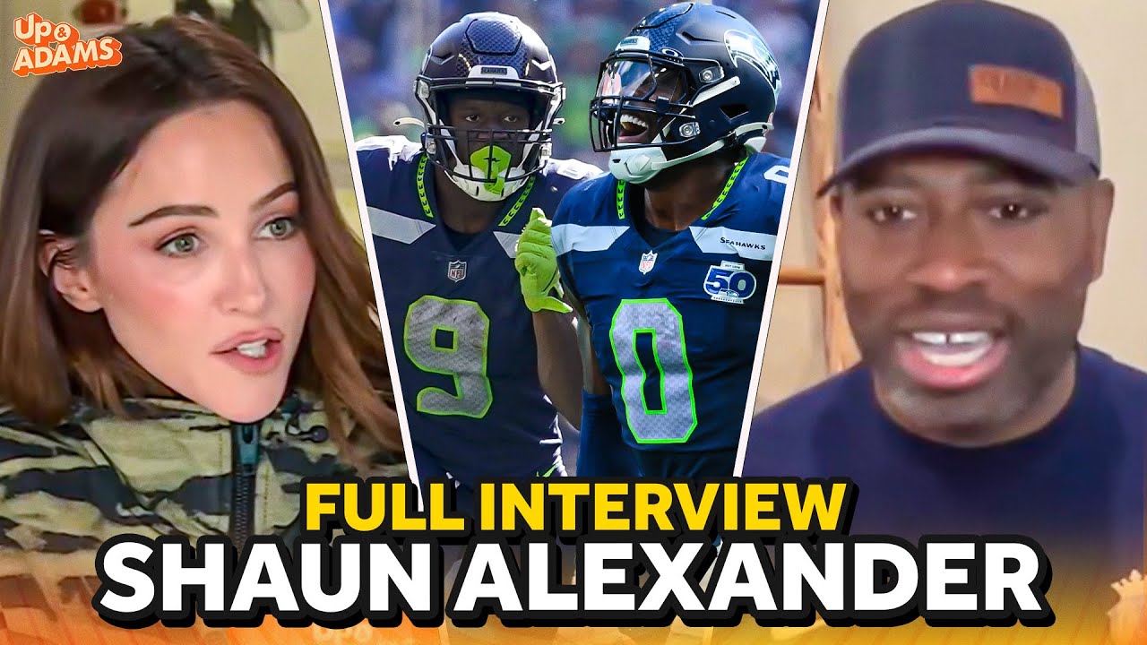 Shaun Alexander Compares Seahawks D to Legion of Boom, Smith-Njigba, Kenneth Walker & Drake Maye!