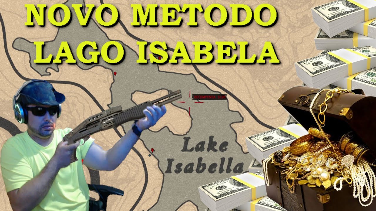 red dead 2 on-line : novo metodo  Glitch do ouro lago isabela