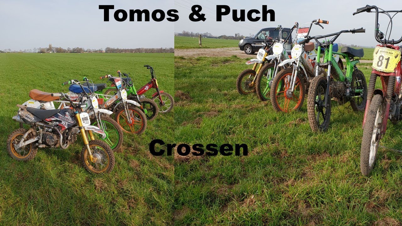 Tomos en Puch crossen