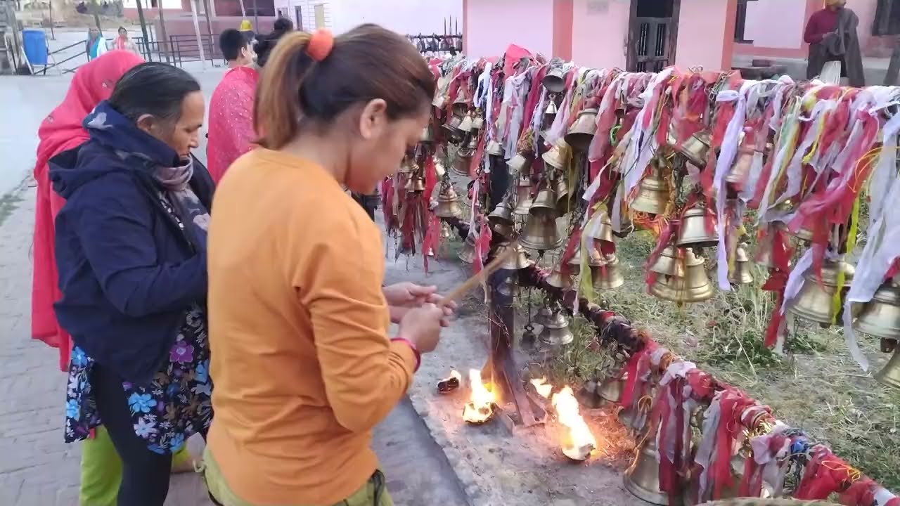 swargadwari temple arati 30.4 . 2022 nepal prem jamuna family