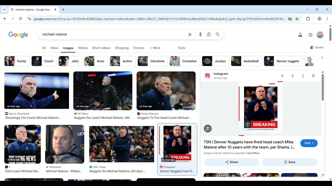 Michael Malone got fired!!!