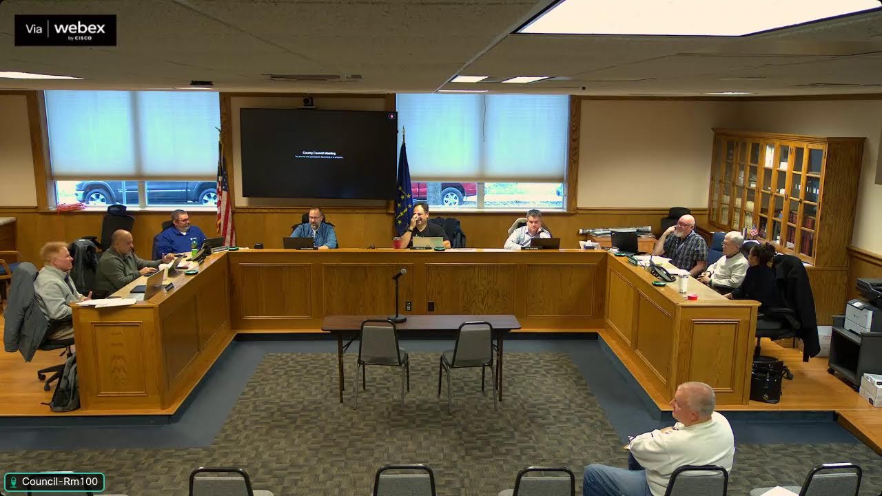 County Council Meeting 01/13/2026