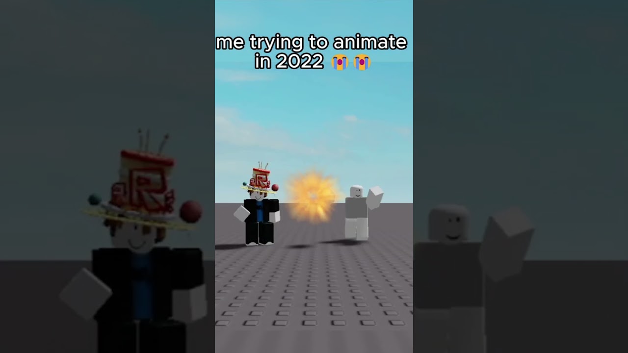 me trying to animate in 2022 😭😭 #robloxanimation