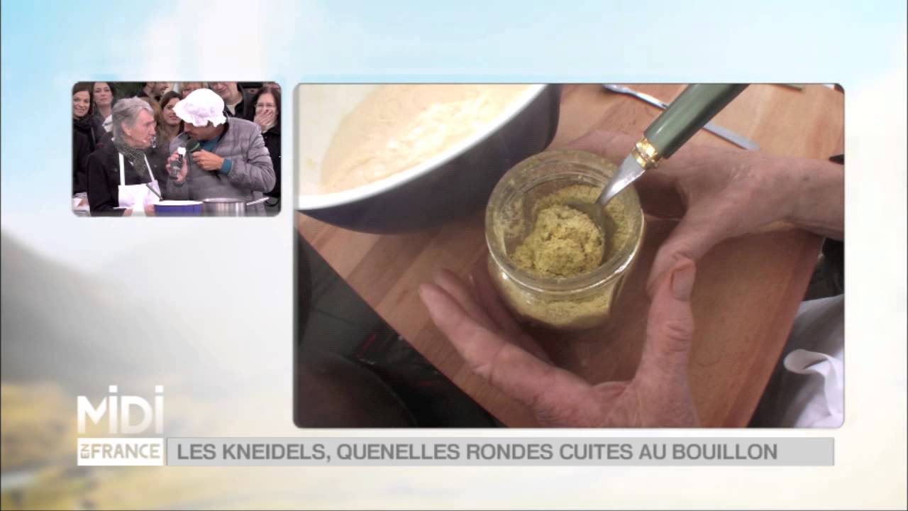 RECETTE : Kneidels, quenelles de fromage blanc cuites au bouillon