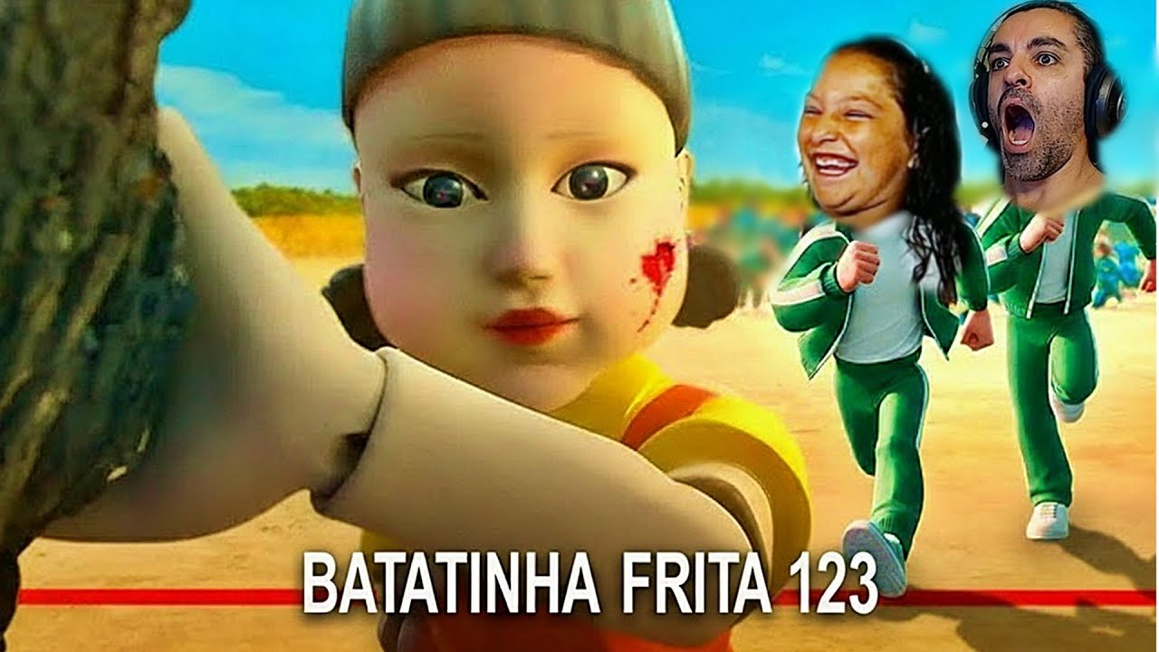 O JOGO DA BATATINHA FRITA 123 NÃO É MOLEZA - Round 6 do Roblox