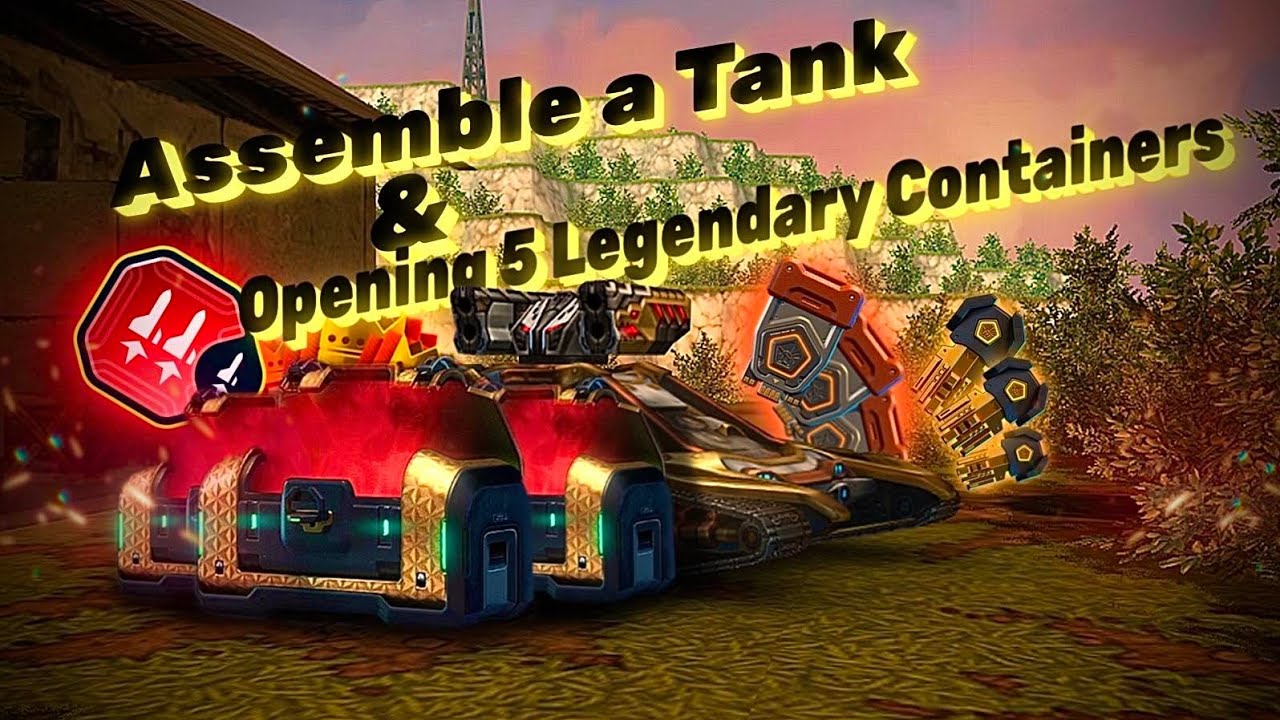 Tanki Online - СОБЕРИ ТАНК, ЛЕГЕНДАРНЫЙ КЛЮЧИ