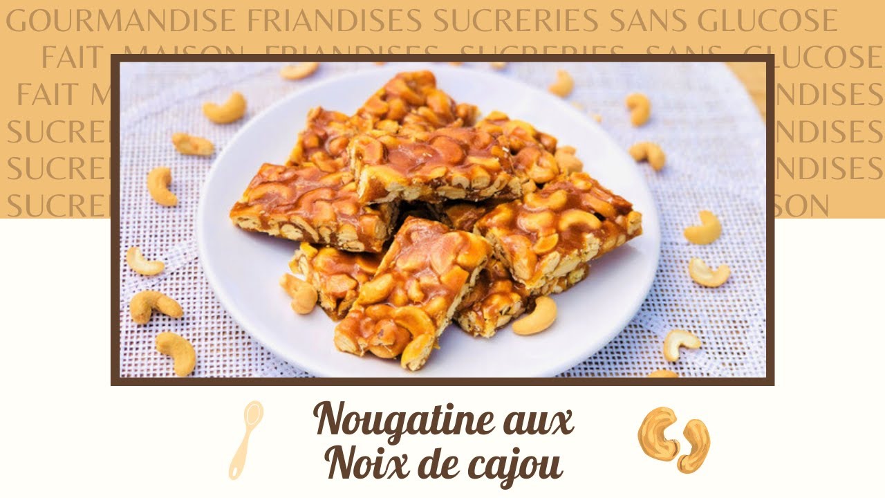 Nougatine aux noix cajou (sik à noix)