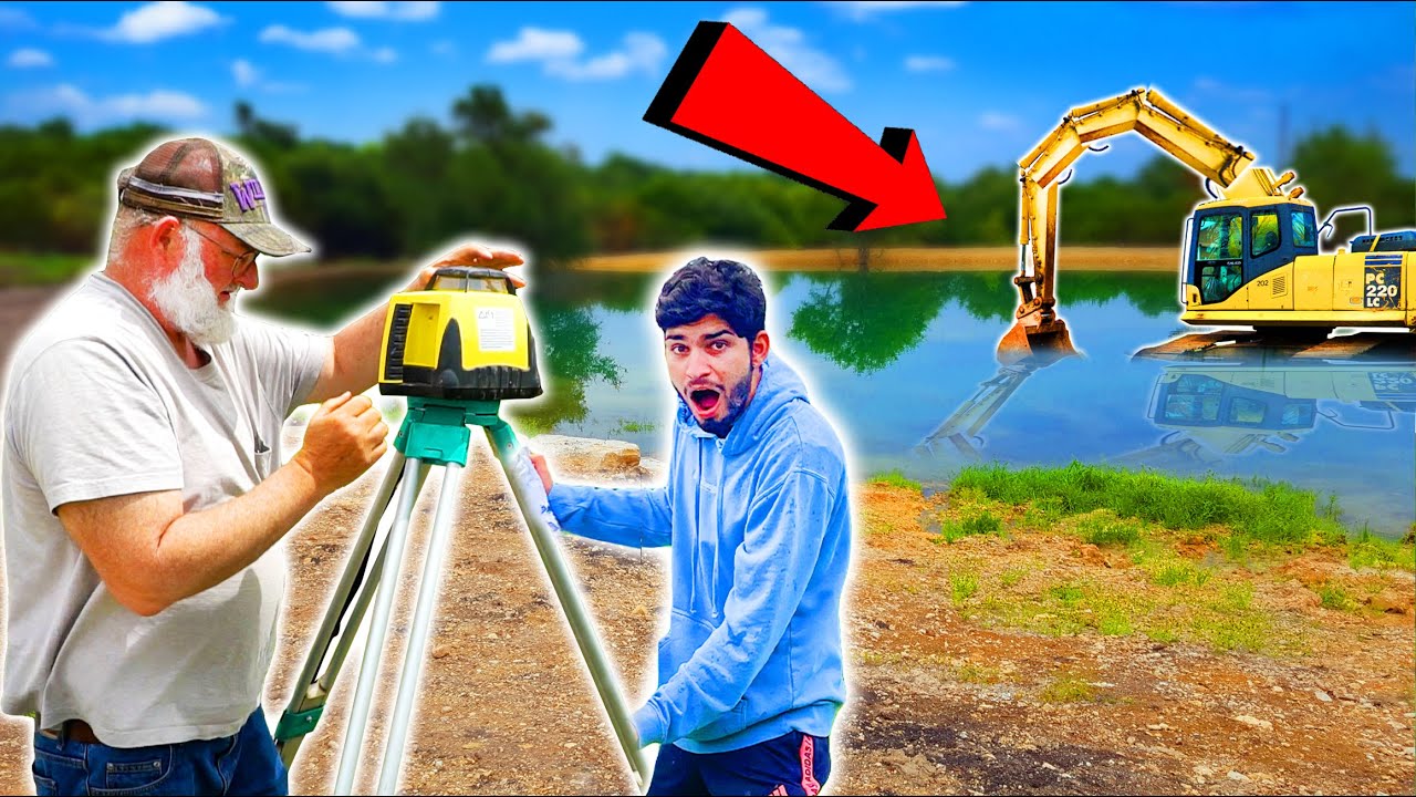 Building A Pond On My Golf Course!!