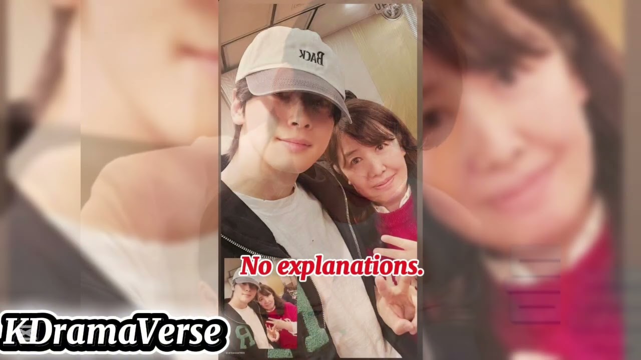 “Fans Went Silent… Cha Eun Woo’s Mother Breaks Hearts With One Gentle Response”