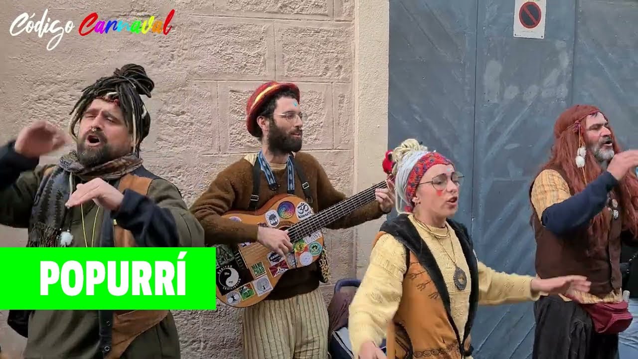 Chirigota VIBRANDO POR ARRIBITA (La Anganguísima) - Popurrí | Carnaval de Cádiz 2022