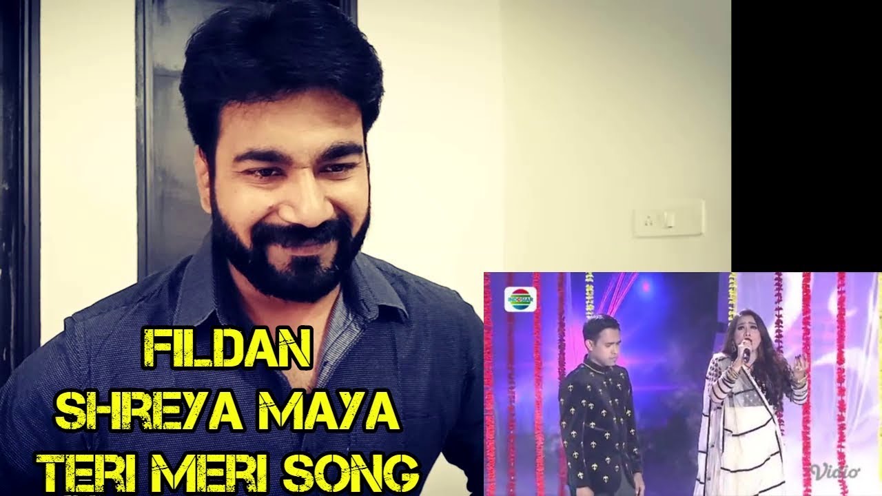 Indians React to Duet Fildan dan Shreya Maya - Teri Meri