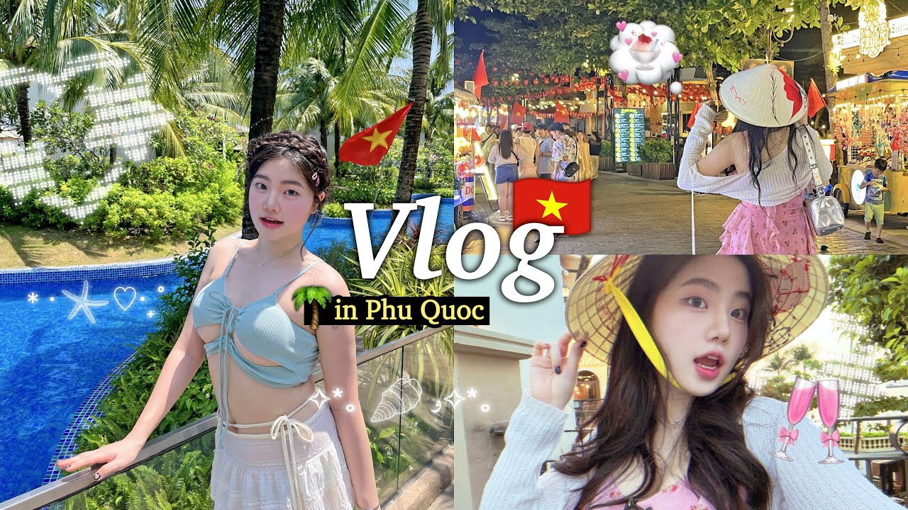 𝑽𝑳𝑶𝑮 🇻🇳 난 아직도 푸꾸옥에 빠져살아... (՞•͈ᴥ•͈՞)♡⃛ㅣ3박4일 푸꾸옥 브이로그