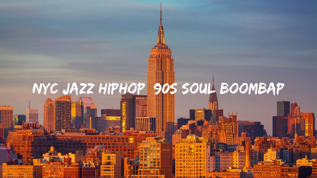 NYC Jazz Hiphop 90s Soul Boombap Mix | time travel to the boom bap era