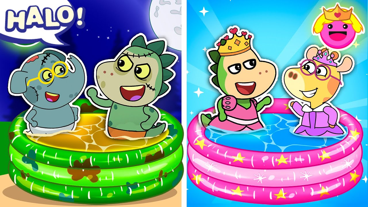 Princess 👑 Berusaha Menguasai Kolam Zombie 🧟 dan cerita lain oleh Fire Spike
