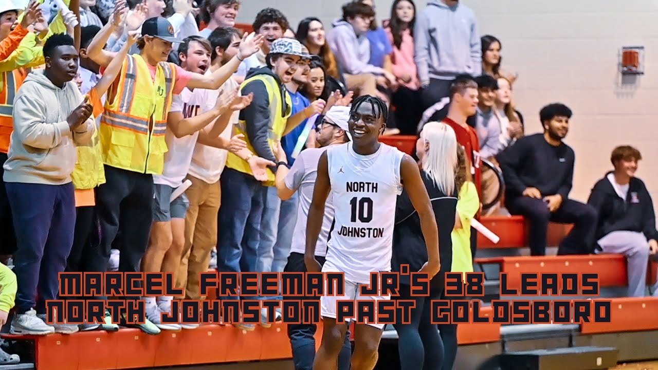 North Johnston hands Goldsboro their first Neuse 6 conference loss in three years! MARCEL DROPS 38!