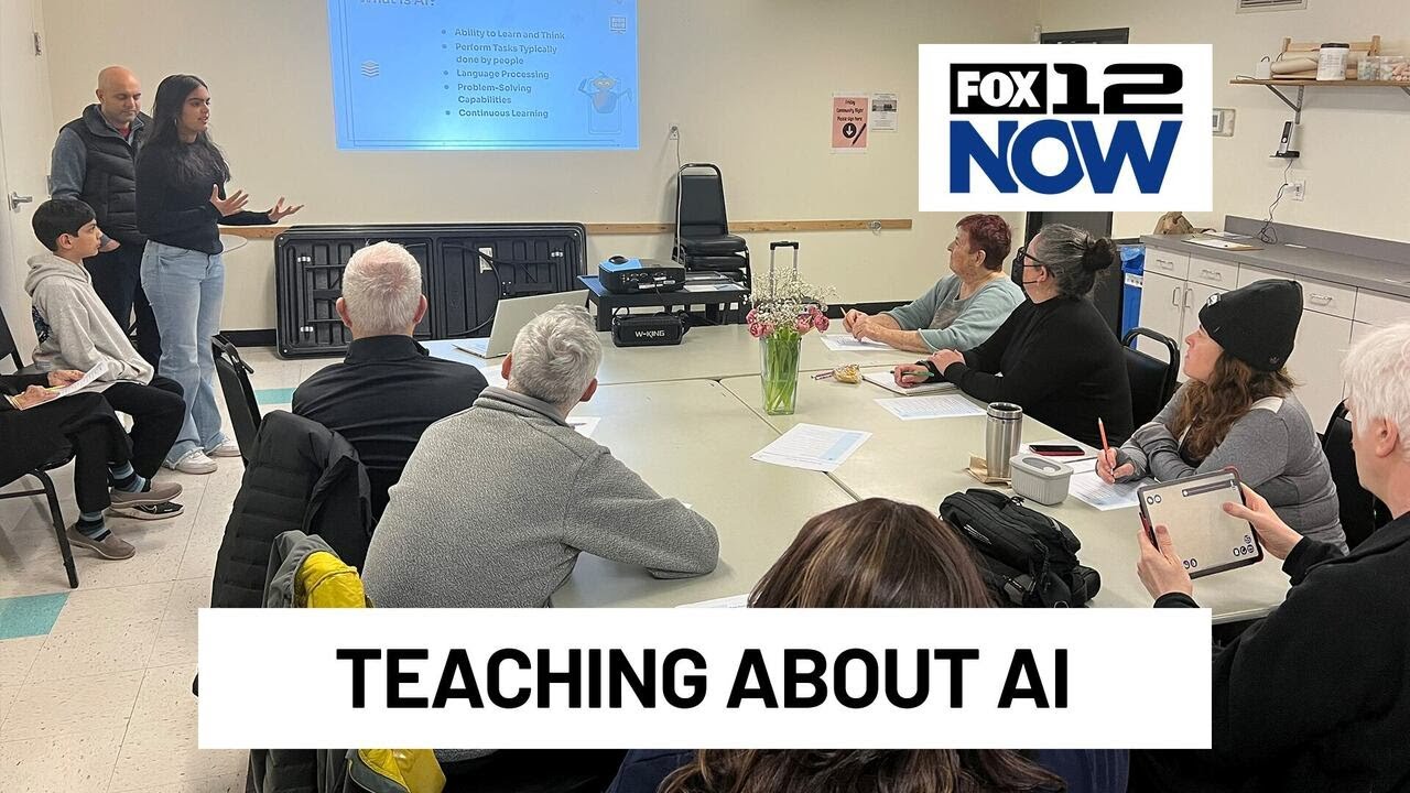 2 Portland teens are teaching their community how to use AI