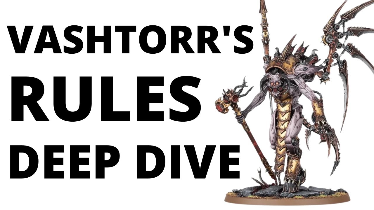 Vashtorr the Arkifane's Warhammer 40K Rules - Is he WEAK? Datasheet Review + Cogs of Vashtorr Army