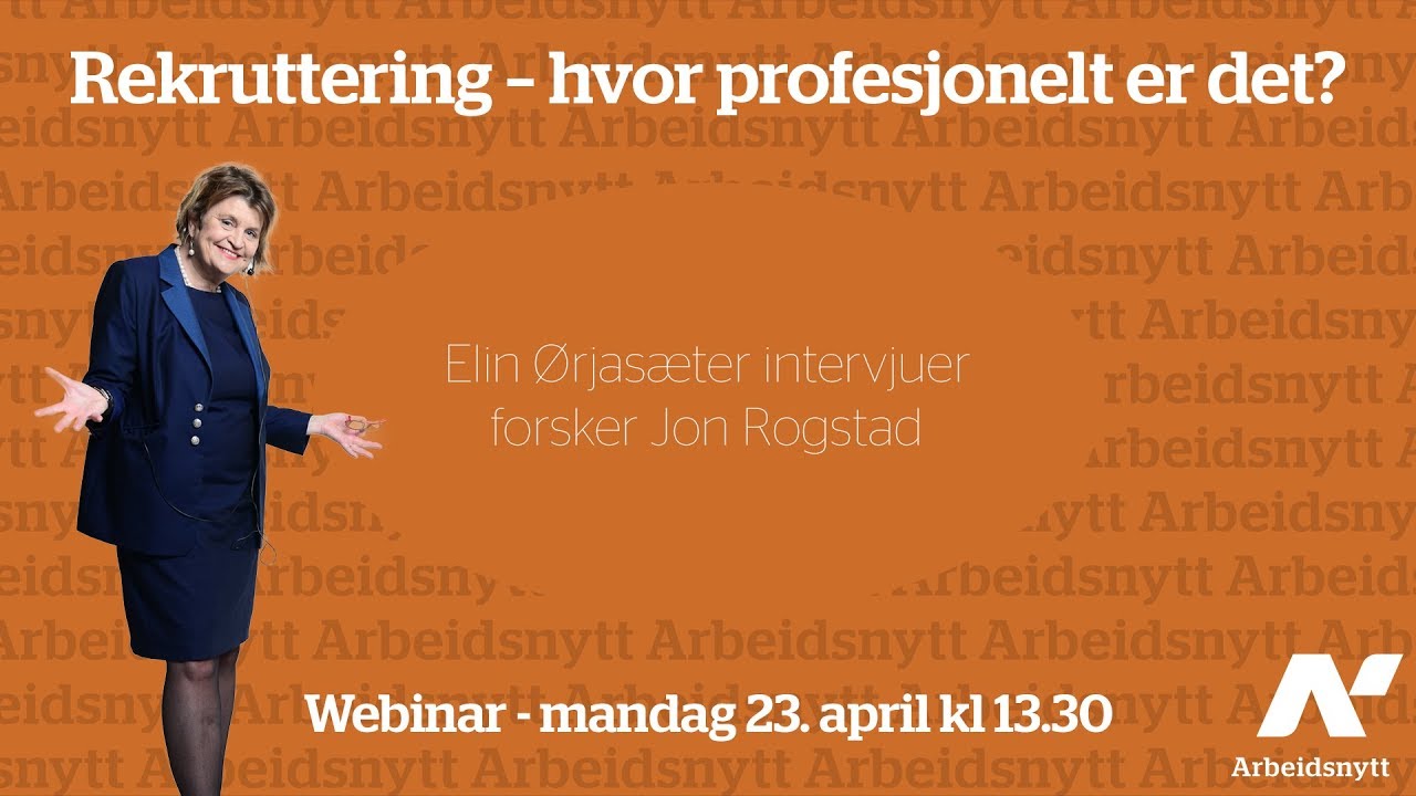 Rekruttering – hvor profesjonelt er det?