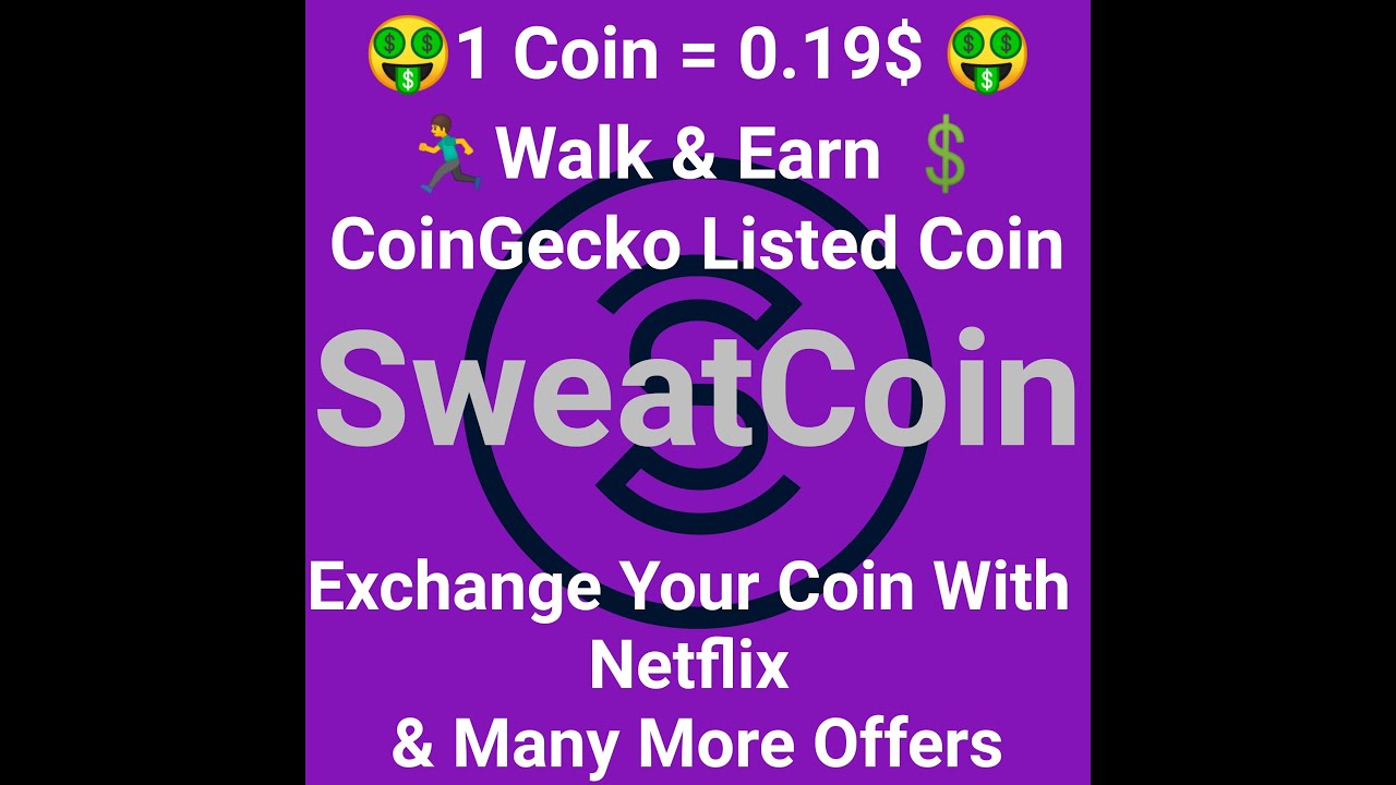 1 SweatCoin =0.19$💸. 🚶&zwj;♂ Walk And Earn Daily Coin. Convert Your Sweat Coin In Amazon Gift Coupon. 🤑