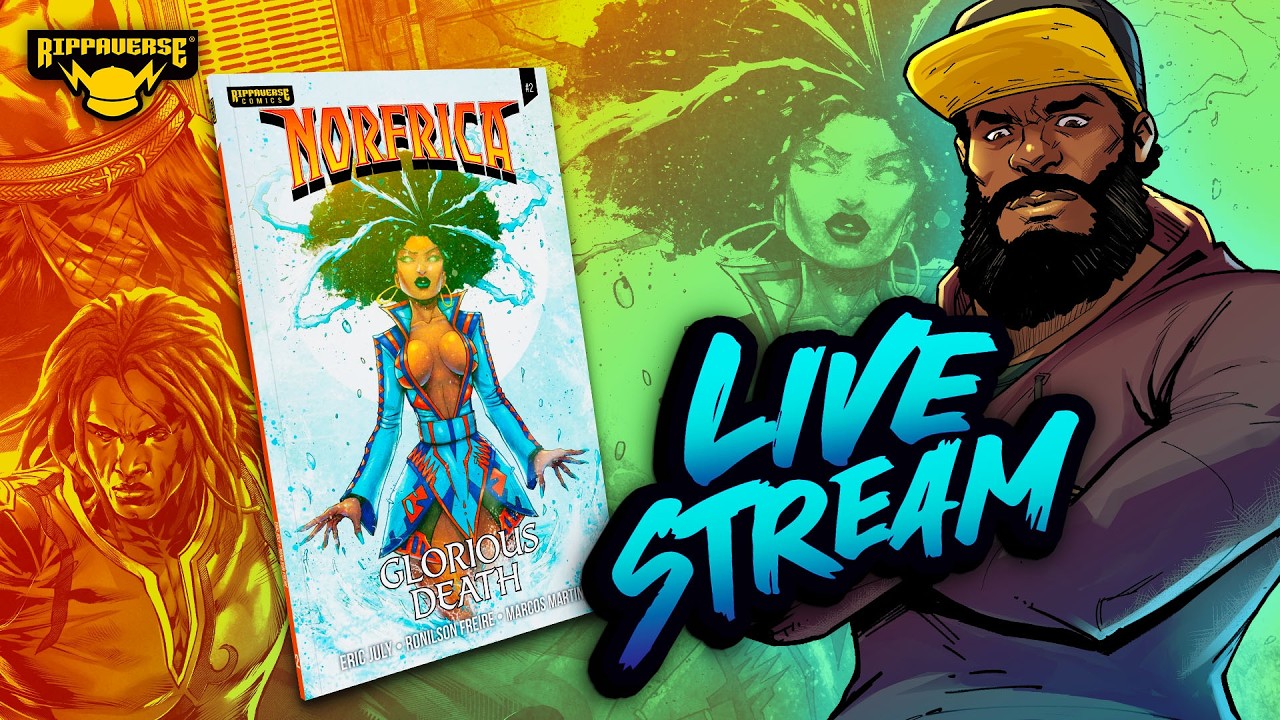 Early Mornin' Stream | Rippaverse Books ON THE MOVE! | What's Going On in Media?