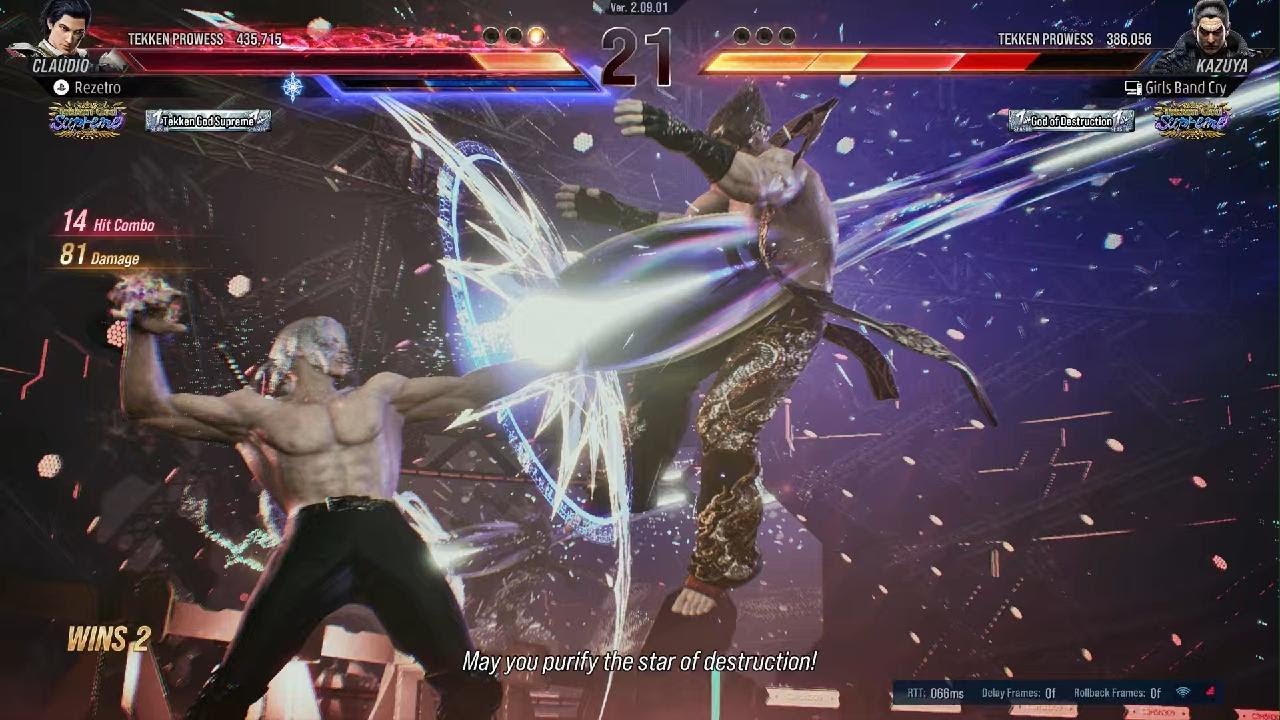 TEKKEN8 Rezetro CLAUDIO Vs GBC KAZUYA