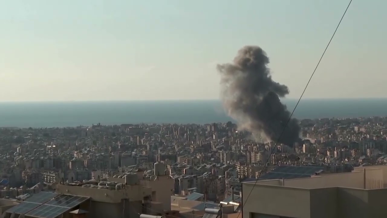 Explosions shake southern Beirut as Israel strikes Hezbollah
