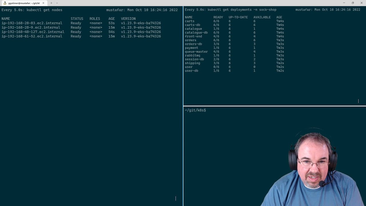 Create an AWS EKS autoscaling cluster
