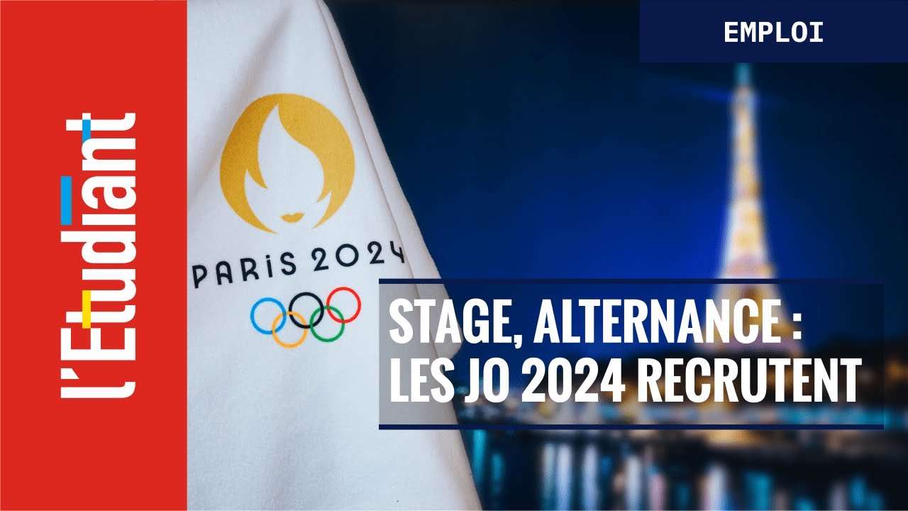Stage, alternance : les Jeux Olympiques de Paris 2024 recrutent
