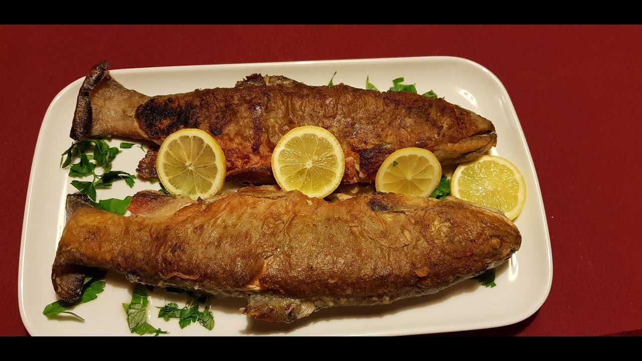 Saibling mit Petersilie in Butterschmalz saftig braten