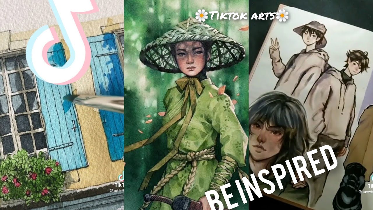 Tiktok Arts That Will Brighten Your Day✨🌼/ Tiktok Arts Compilation # 57