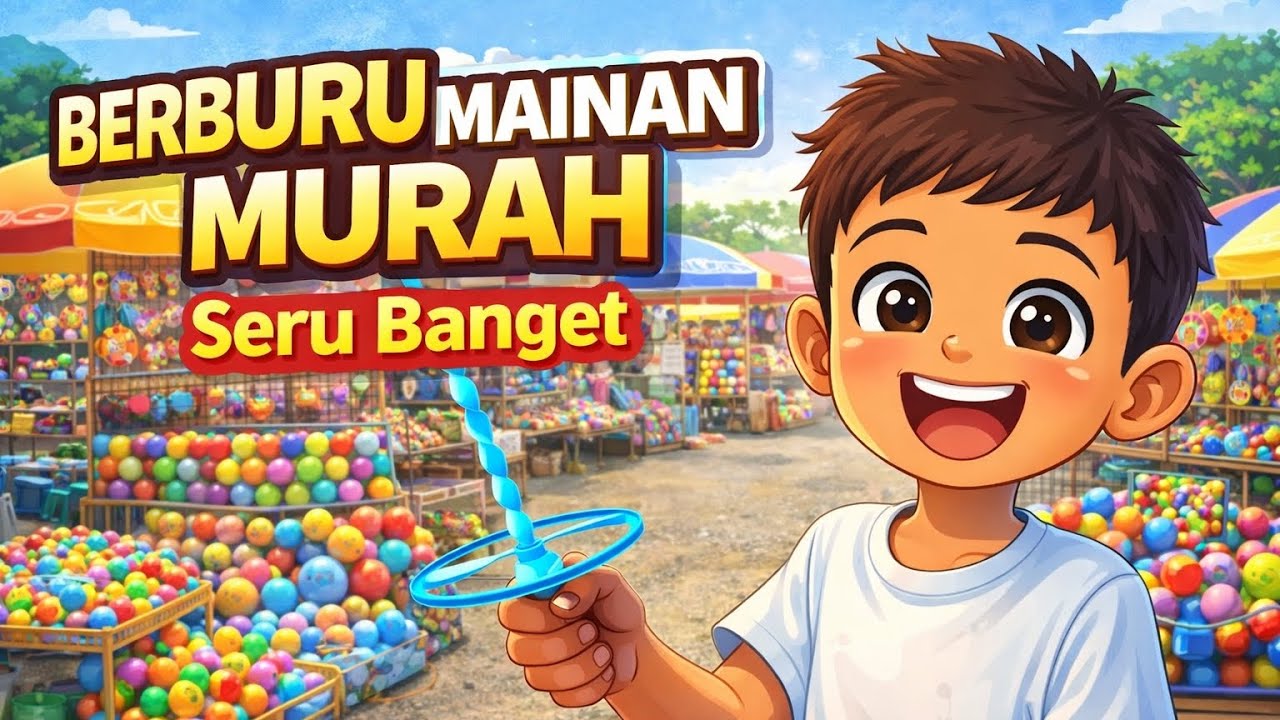 BERBURU MAINAN MURAH || Seru Banget! 😍