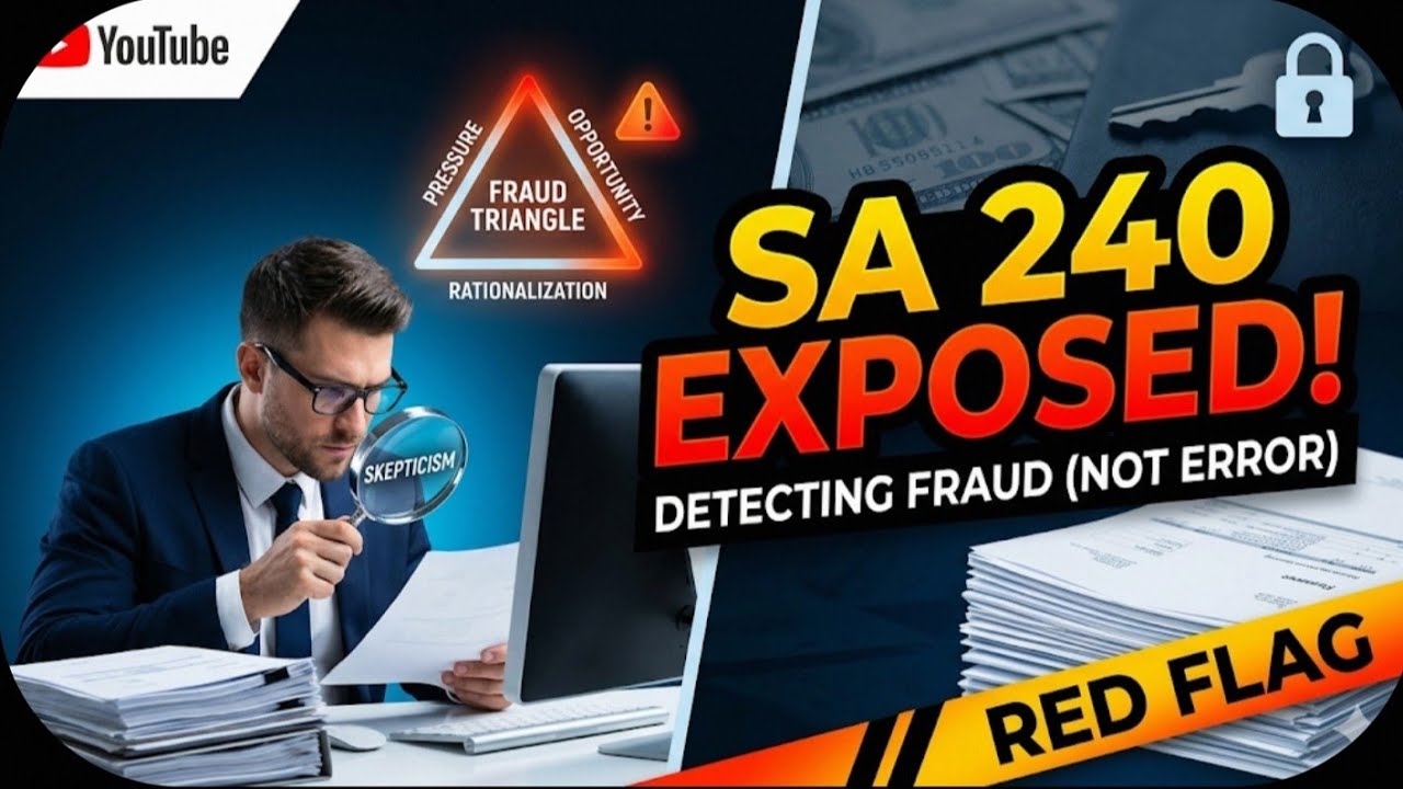 How auditors detect fraud during audit|SA 240
