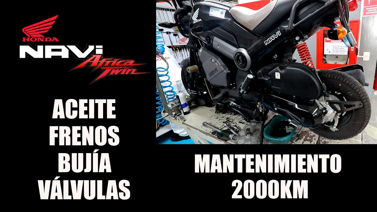 MOTOS | HONDA NAVI 2022 - MANTENIMIENTO 2000 KM