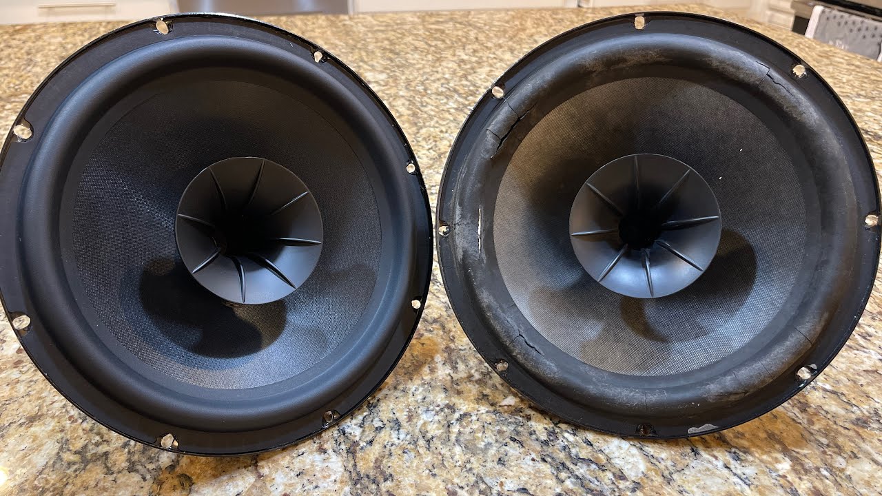 Wet sounds Rev 10’s dry rotted Speaker replacement.