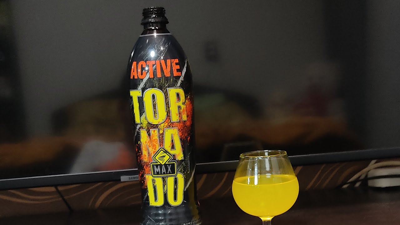 Обзор на газировку: Tornado Max Active:D