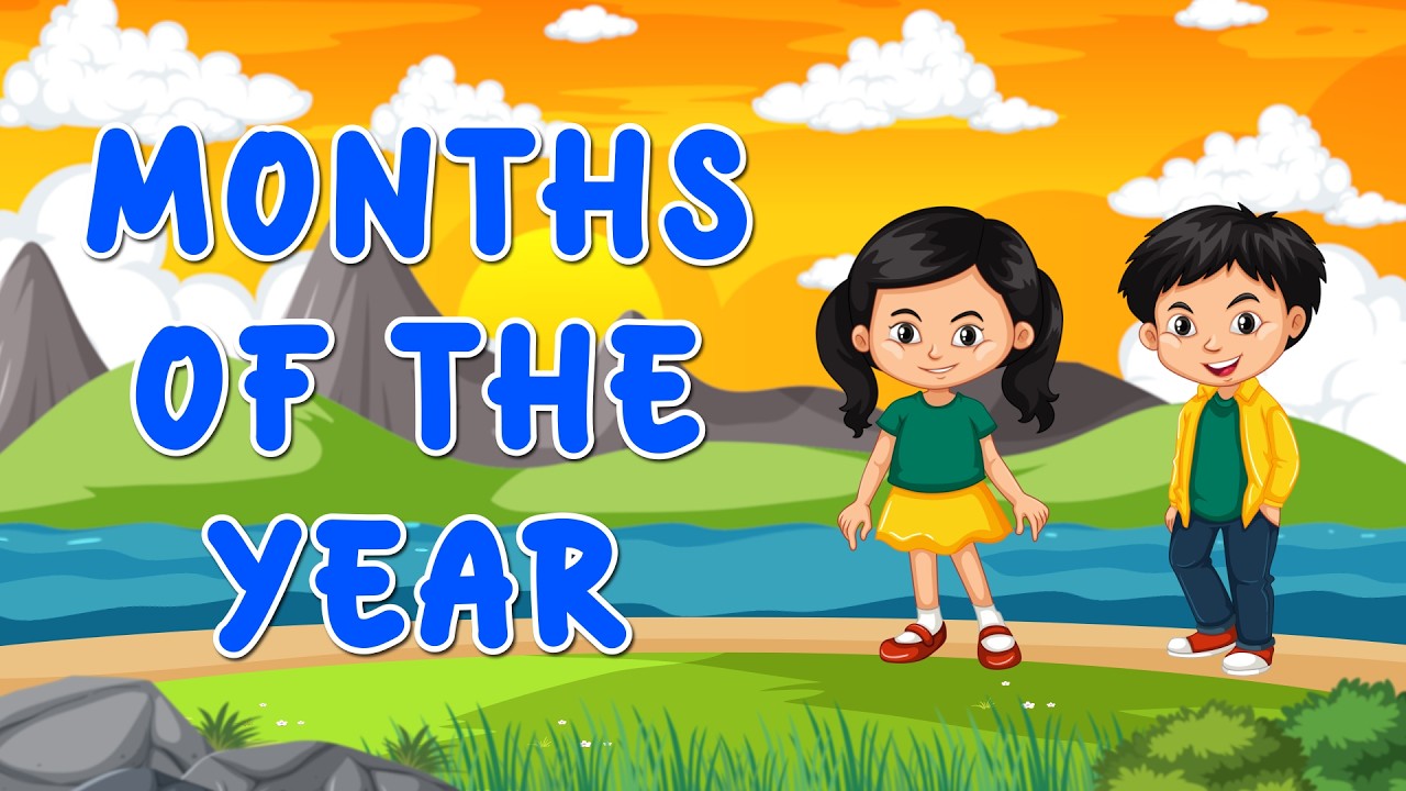 🗓️ January to December! | Fun Months of the Year Song for Preschoolers ❄️☀️