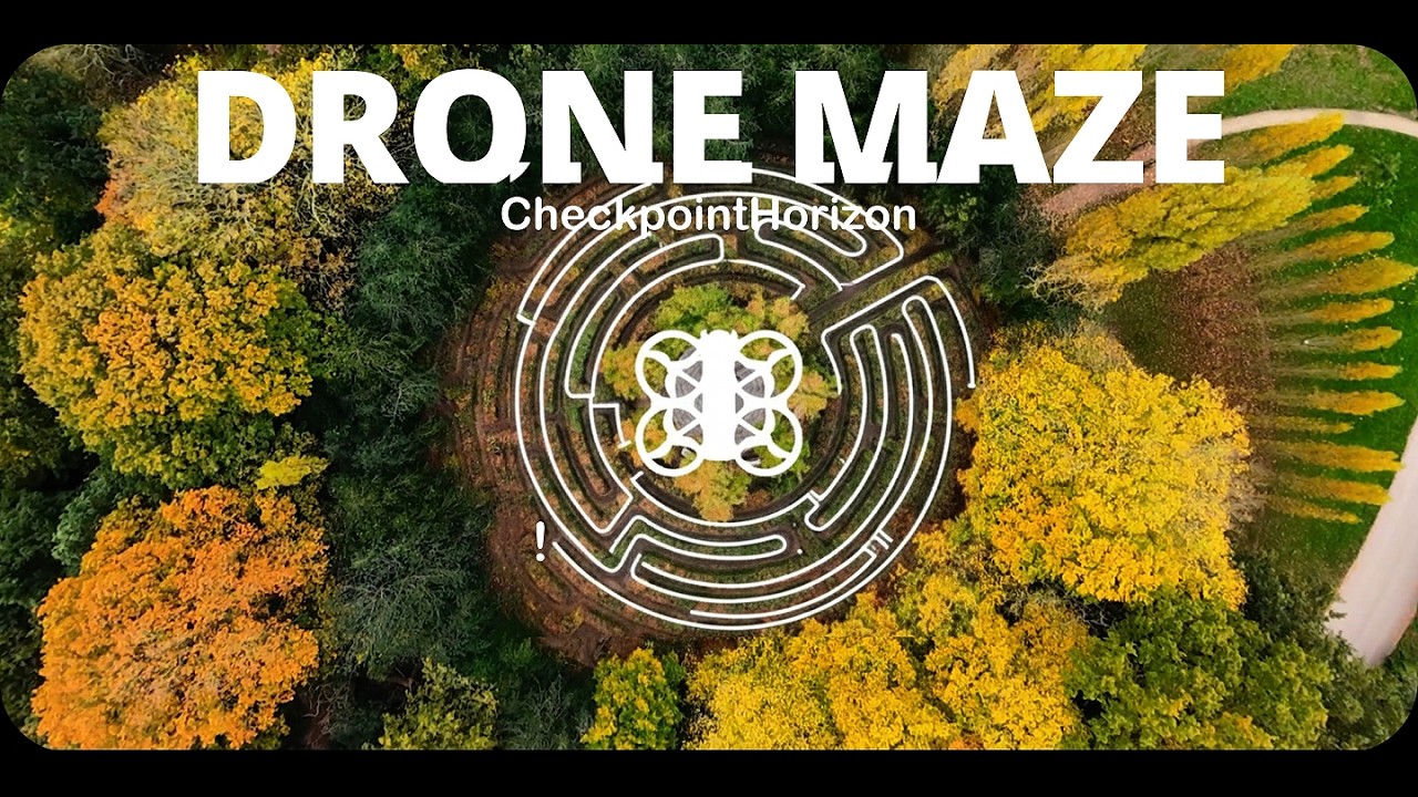 Drone vs. Maze: The Tightest Turns I've Ever Flown
