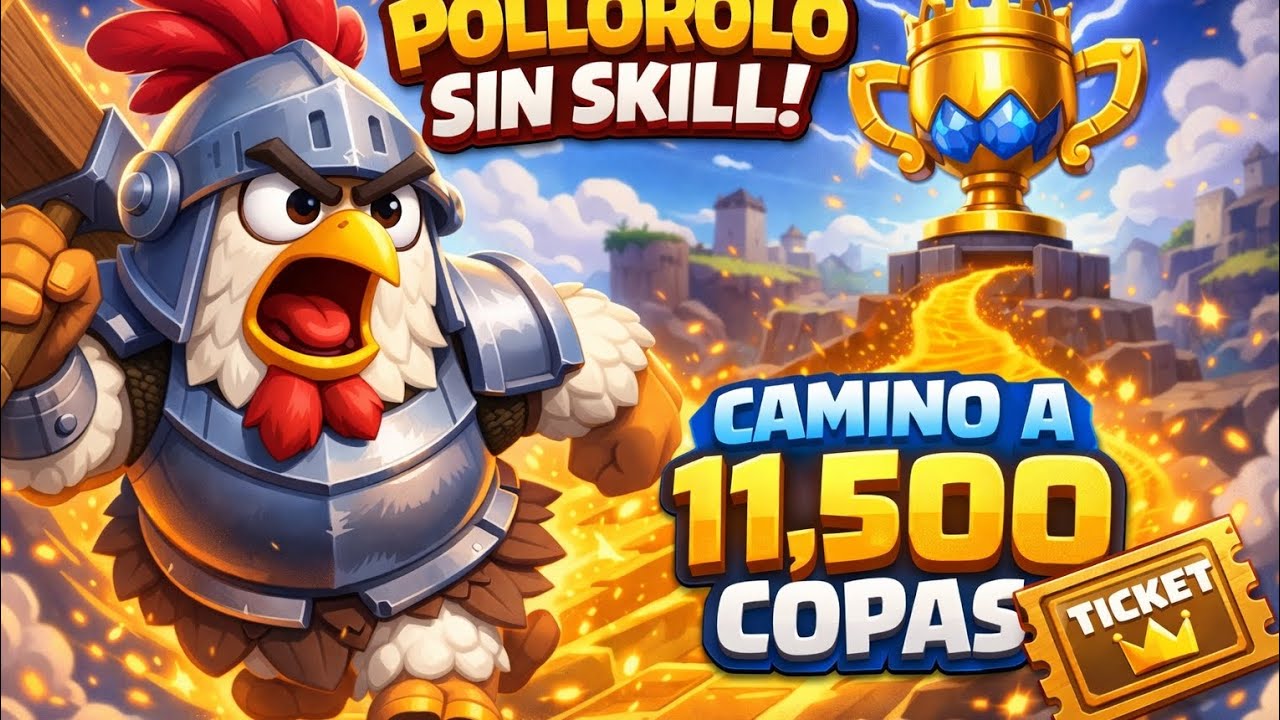 ¿Así se sube a las 11,500 copas ?🤫 Yo creo que no 😂