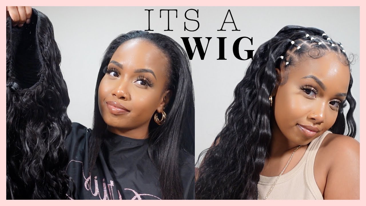 Прическа с резинкой и полупариком!! || Ft.CURLS QUEEN