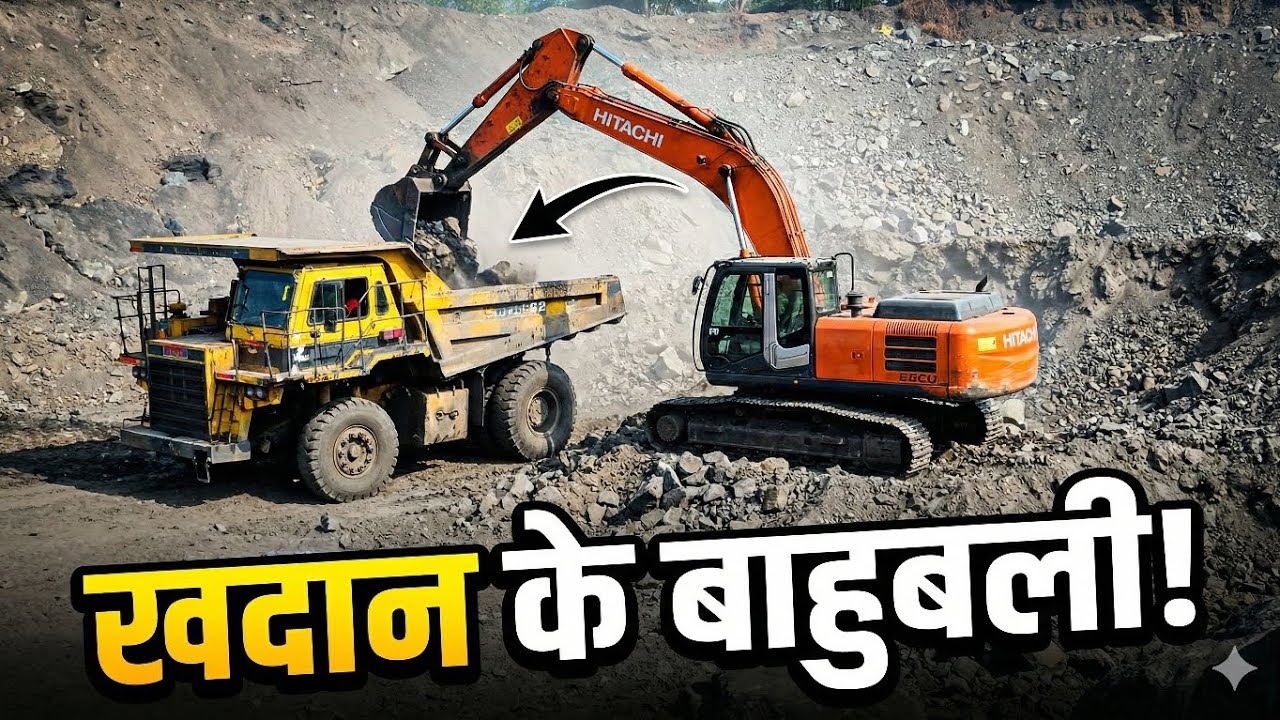 Option 1: खदान के असली बाहुबली! 😱 Heavy Machinery in Action | Coal Mining VlogOption 