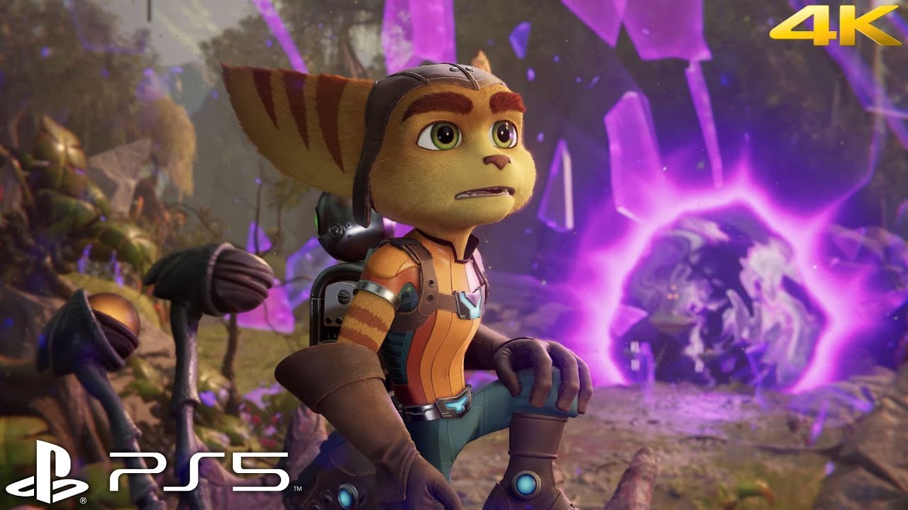 Ratchet&Clank Rift Apart GamePlay PS5 Deutsch/German 4K60FPS