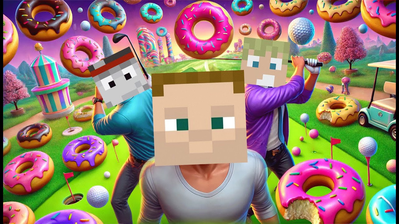 DONUTOVÝ súboj v Golfe!🍩  w/@Kelohap @GEJMR