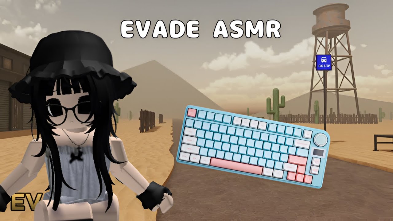 Evade but it's Only Keyboard Sounds - ASMR Roblox ⌨️