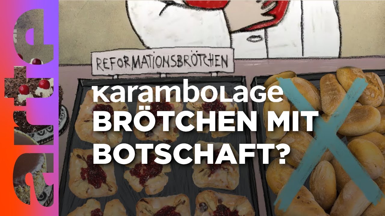 Das Reformationsbr&ouml;tchen: S&uuml;&szlig;e Hefeteigkunst | Karambolage | ARTE