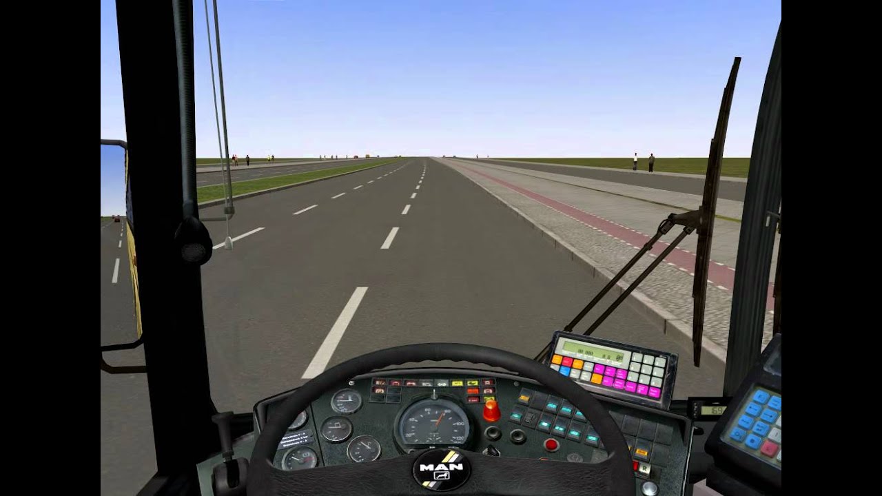 Testing on OMSI MAN D92 with ZF 6HP-592